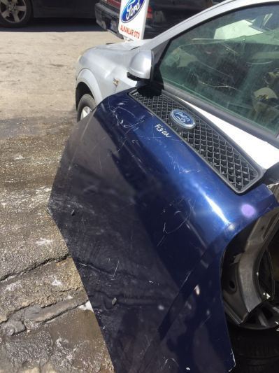 Ford Fusion Hatasız Mavi Kaput